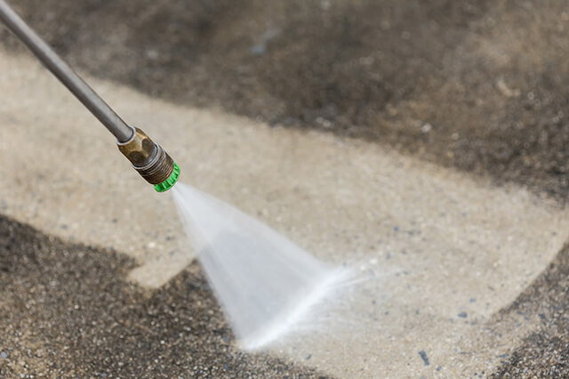 parking lot pressure washing in san mateo