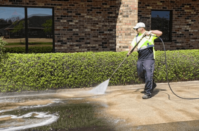 commercial concrete cleaning in san mateo